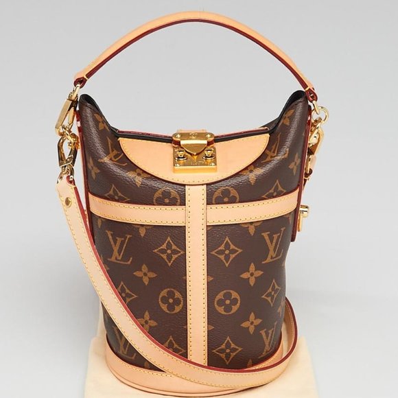 Louis Vuitton Monogram Mini Papillon Zip Pochette in Monogram  Canvas/Vachetta Le